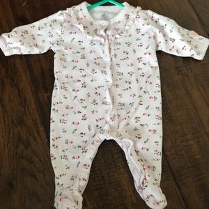 Petit Bateau Girls 1 Month Floral